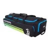 4500 Cricket Wheelie Bag Black Aqua