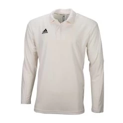 Adidas Elite Cricket Shirt Long Sleeved