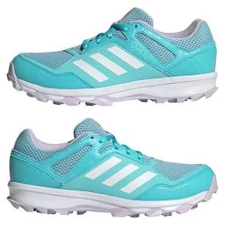 Fabela Rise Hockey Shoe Aqua -Sports Equipment Store Adidas Fabela Rise Aqua Hockey Shoe mirrored