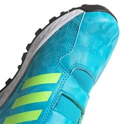 Youngstar Junior Hockey Shoe Cyan Velcro Strap -Sports Equipment Store Adidas Hockey Youngstar Hockey Shoe with Velcro Strap detail 1