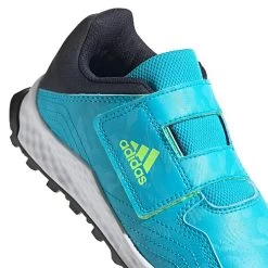 Youngstar Junior Hockey Shoe Cyan Velcro Strap -Sports Equipment Store Adidas Hockey Youngstar Hockey Shoe with Velcro Strap detail