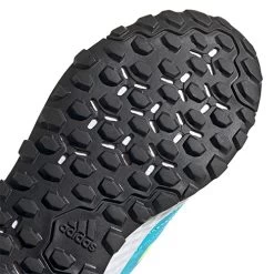 Youngstar Junior Hockey Shoe Cyan Velcro Strap -Sports Equipment Store Adidas Hockey Youngstar Hockey Shoe with Velcro Strap detail sole