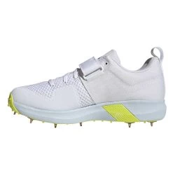 Vector Spiked Cricket Shoe Yellow -Sports Equipment Store Adidas Vector Cricket Bowling Shoe with Strap 2022 instep