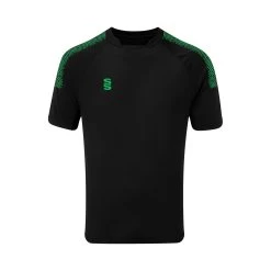 Dual Collar Training Shirt -Sports Equipment Store DU009 Black Emerald scaled 1
