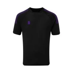 Dual Collar Training Shirt -Sports Equipment Store DU009 Black Purple scaled 1