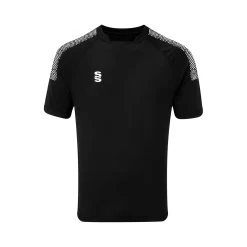 Dual Collar Training Shirt -Sports Equipment Store DU009 Black White scaled 1