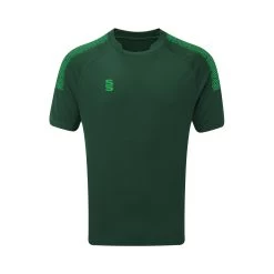 Dual Collar Training Shirt -Sports Equipment Store DU009 Forest Emerald scaled 1