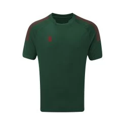 Dual Collar Training Shirt -Sports Equipment Store DU009 Forest Maroon scaled 1