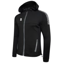 Dual Full Zip Hoody 41 Dual Full Zip Hoody -Sports Equipment Store DU012 Black White scaled 1