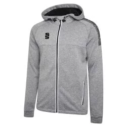 Dual Full Zip Hoody 38 Dual Full Zip Hoody -Sports Equipment Store DU012 Grey Black scaled 1