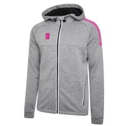 Dual Full Zip Hoody 32 Dual Full Zip Hoody -Sports Equipment Store DU012 Grey Pink scaled 1