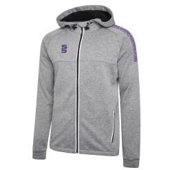 Dual Full Zip Hoody 30 Dual Full Zip Hoody -Sports Equipment Store DU012 Grey Purple scaled 1