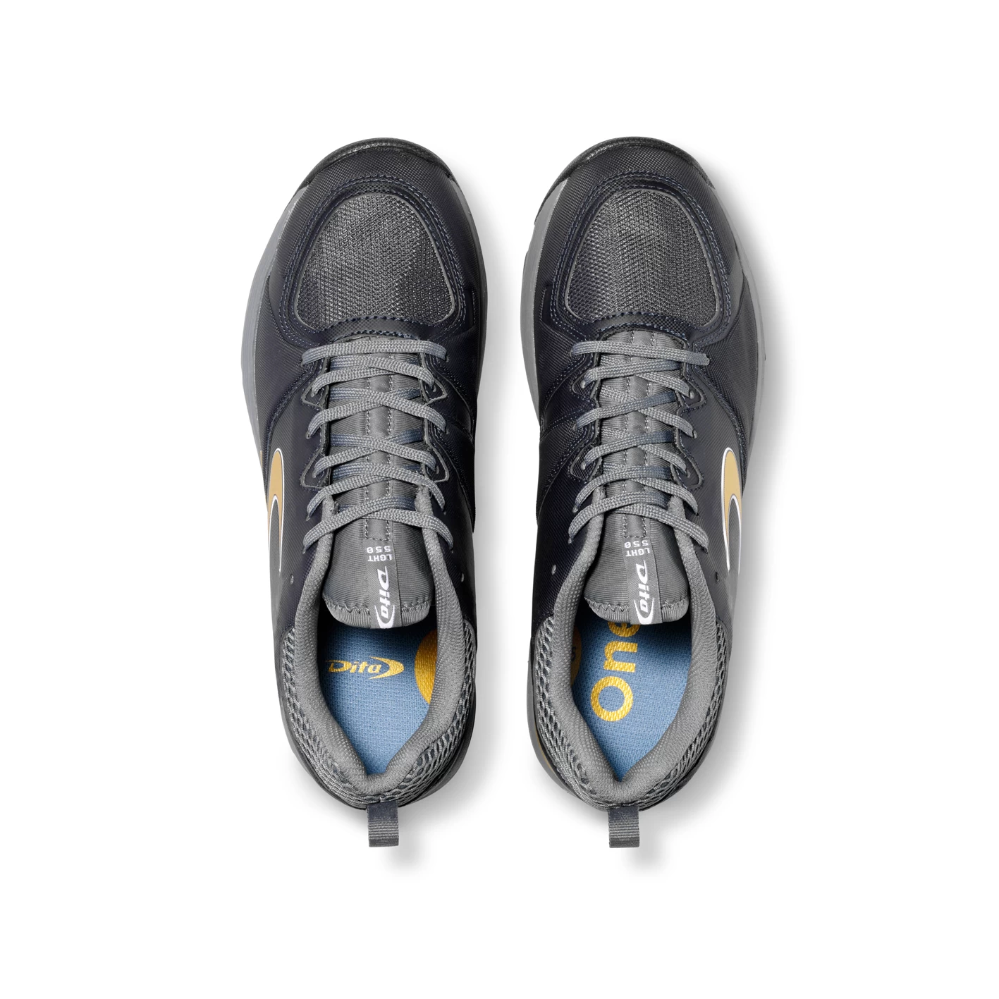 LGHT 550 Hockey Shoe Black Gold 7 LGHT 550 Hockey Shoe Black Gold - Image 5