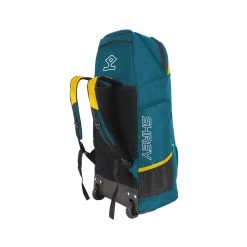 Elite Duffle Wheelie Bag -Sports Equipment Store Elite wheelie duffle teal back