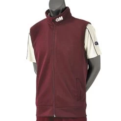 GM Cricket Training Gilet -Sports Equipment Store GM Gilet maroon 7263