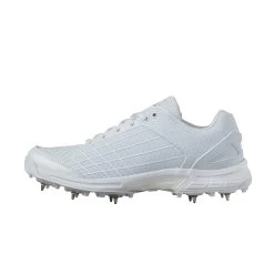 GM Icon White Spike Cricket Shoe -Sports Equipment Store GM Icon Spike Cricket Shoe 2020 side