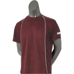 GM Cricket Training Shirt -Sports Equipment Store GM Training Shirt Maroon 7266