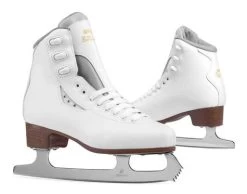 Graf Bolero White Figure Skates - J8