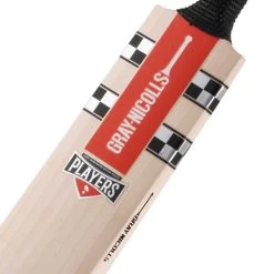 Players Junior Cricket Bat -Sports Equipment Store Gray Nicolls Players Cricket Bat 2022 Close Up 1