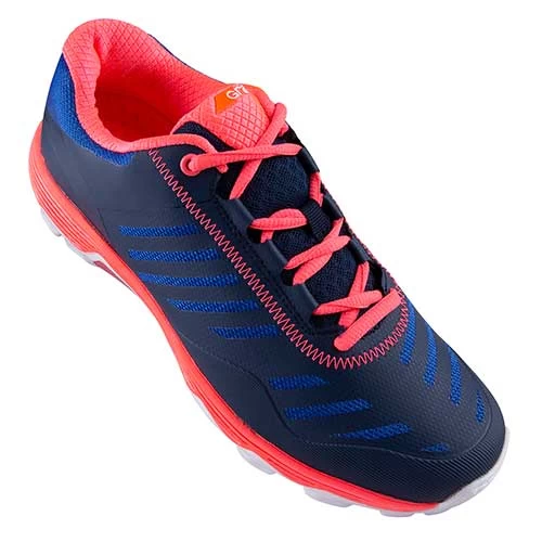 Burner Ladies Hockey Shoe Navy Red 3 Burner Ladies Hockey Shoe Navy Red