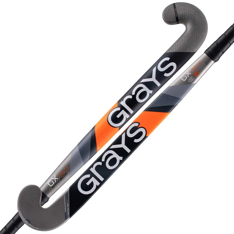 GX2000 Dynabow Hockey Stick Black Silver 3 GX2000 Dynabow Hockey Stick Black Silver