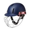 GM Purist Geo II Cricket Helmet -Sports Equipment Store Gunn and Moore Purist Geo 2 Cricket Helmet angled