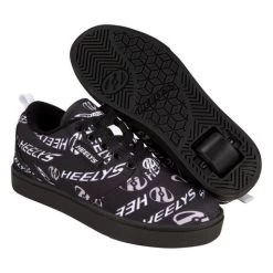 Heelys Pro 20 Prints Black/White/Grey Swirl Logo