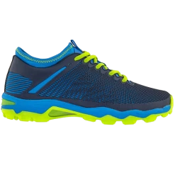 Cage AST Hockey Shoe Navy Yellow -Sports Equipment Store HSAB18Shoe Cage Ast Blue neon Yellow Outstep