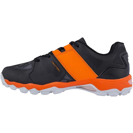 Traction Hockey Shoe Black Orange 7 Traction Hockey Shoe Black Orange - Image 5