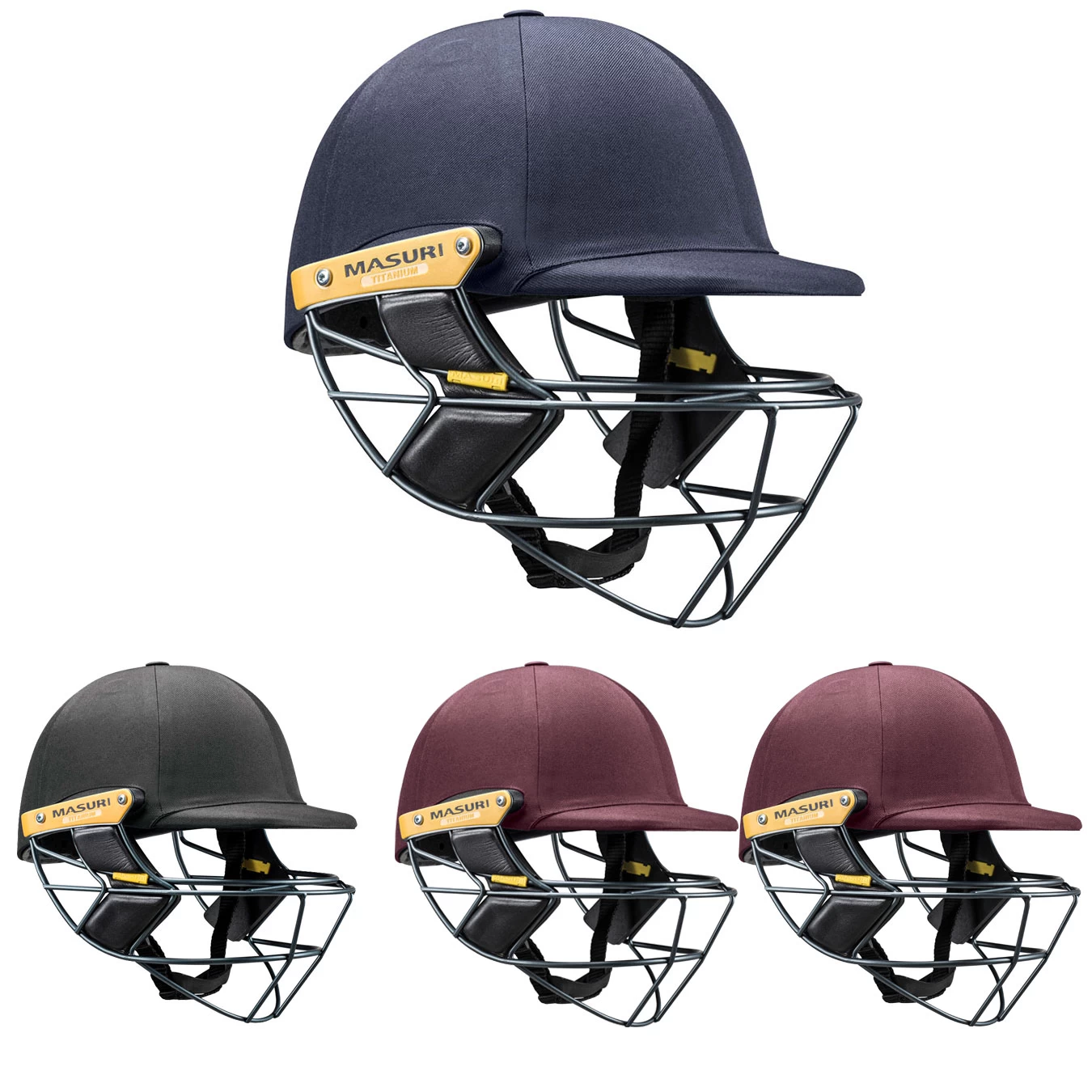 E-Line Titanium Cricket Helmet 3 E-Line Titanium Cricket Helmet