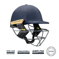 E-Line Titanium Cricket Helmet -Sports Equipment Store Masuri Protection – E LINE TI