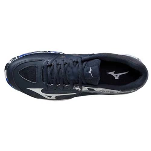 Mizuno Wave Lynx Hockey Shoe Navy 4 Mizuno Wave Lynx Hockey Shoe Navy - Image 2