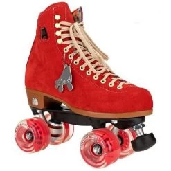 Moxi Lolly Roller Skates - Poppy Red - 6