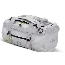 Pro 50L Duffle Hockey Bag Black -Sports Equipment Store Naked Hockey Pro 50L Duffle Bag Grey Angled