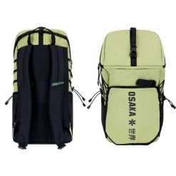 Pro Tour Hockey Backpack Bag Large Bayleaf -Sports Equipment Store Osaka Hockey Backpack Pro Tour Green Front and Back