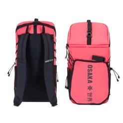 Pro Tour Hockey Backpack Bag Large Red -Sports Equipment Store Osaka Hockey Backpack Pro Tour Red Front and Back