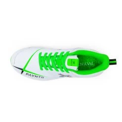 V Spike White/Green Cricket Shoe -Sports Equipment Store PAYNTR V SPIKE WHT GRN TOP