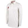 Pro Performance Cricket Shirt Long Sleeve -Sports Equipment Store Pro Performance Long Sleeve Ivory