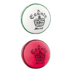 County Crown Coloured Cricket Ball