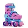 SFR Hurricane III Adjustable Quad Skates Pink / Blue - Kids