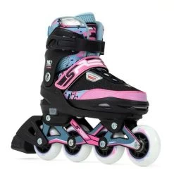SFR PIXEL ADJUSTABLE INLINE SKATES Blue/pink