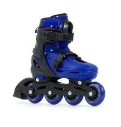 SFR Plasma Adjustable Inline Skates - Blue - J11-1