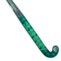 Shrey Chroma 30 Low Bow Hockey Stick -Sports Equipment Store Shrey Hockey Chroma 30 Green Hockey Stick close back