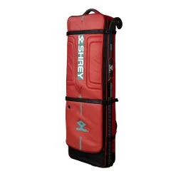 Shrey Elite 45 Hockey Bag Red -Sports Equipment Store Shrey Hockey Elite 45 Hockey Stick Bag Red angled