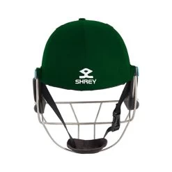Masterclass Air 2.0 Steel Cricket Helmet -Sports Equipment Store Shrey Masterclass Air 2.0 steel Cricket Helmet green back