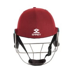 Masterclass Air 2.0 Steel Cricket Helmet -Sports Equipment Store Shrey Masterclass Air 2.0 steel Cricket Helmet maroon back
