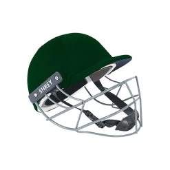 Performance 2.0 Steel Cricket Helmet -Sports Equipment Store Shrey Performance 2.0 Steel Cricket Helmet green side