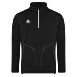 Shrey Performance Fleece -Sports Equipment Store Shrey Performance Fleece Black Front