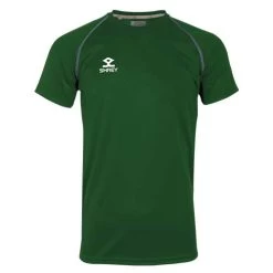 Shrey Performance Training Shirt Short Sleeve -Sports Equipment Store Shrey Performance Training Shirt SS Green Front