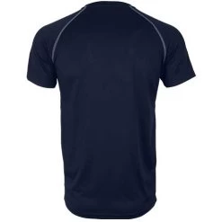 Shrey Performance Training Shirt Short Sleeve -Sports Equipment Store Shrey Performance Training Shirt SS Navy Back